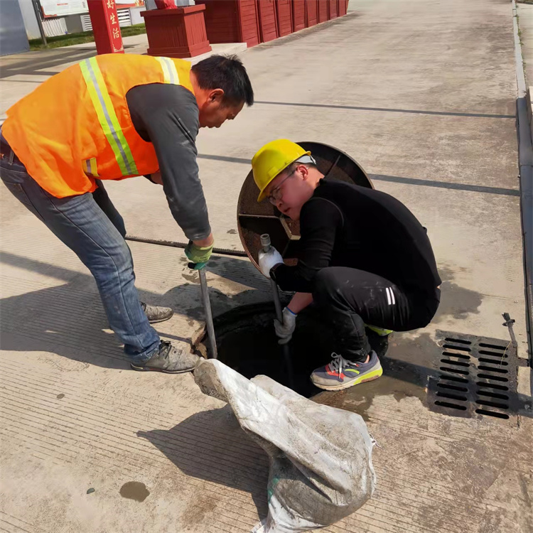 On line detection of dredging and cleaning of sewage pipe network in Lishui District