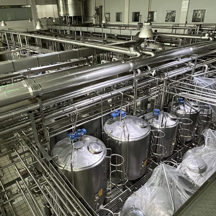 龙强乳制品加工设备 45kW功率 框式搅拌蒸汽加热 半自动控制 质保一年