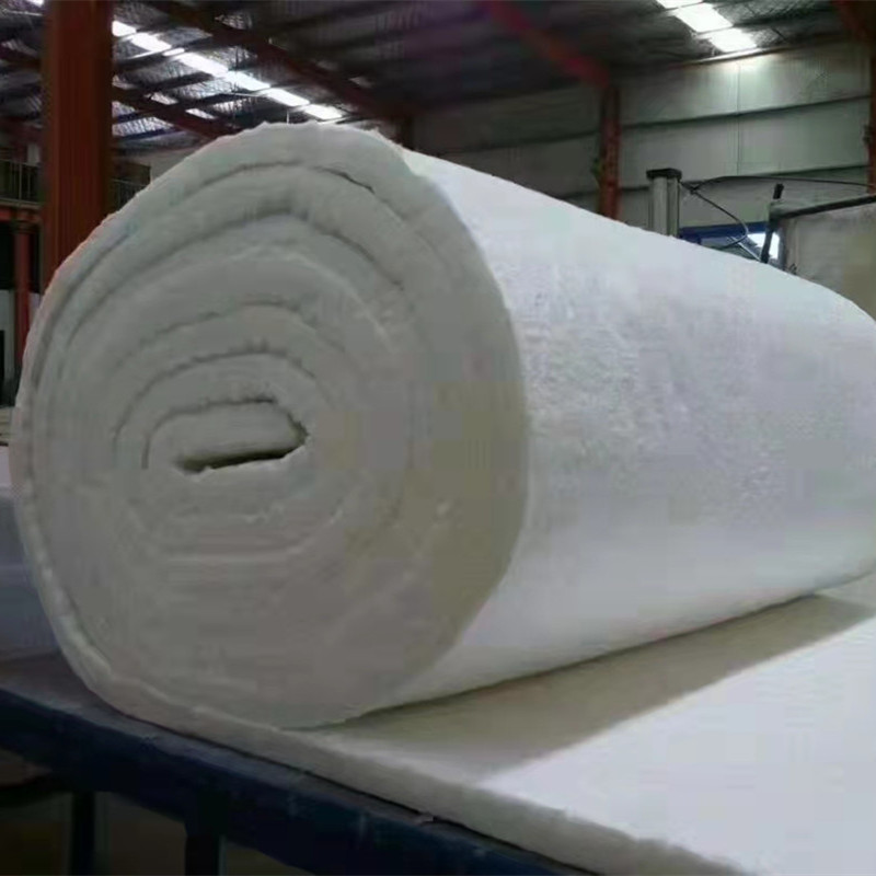 Aluminium silicate needled blanket Ceramic fiber insulation blanket High temperature resistant insulation cotton