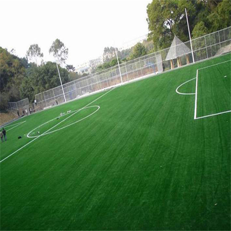 Artificial turf, football field, silicon PU, blue ball field, production of field ground materials, Shengfei Sports