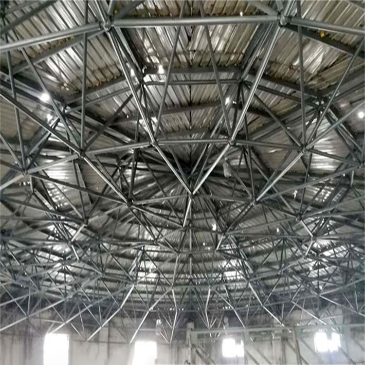 China Grid Construction Closed Office Building Welding Ball Grid Frame Customizable Large Span Double Layer Steel Structure Processing Manufacturer