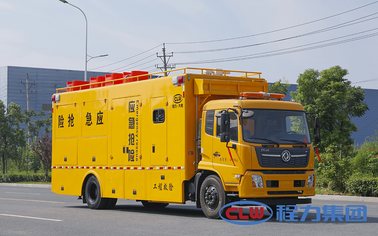 东风天锦中国六单排中大型1000方-5000方 排水车 排涝车 工程抢险车