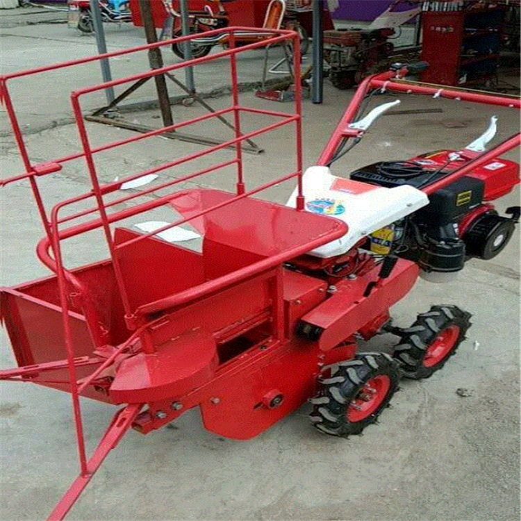 Bar breaking machine, small handheld corn harvester, single row bract rice harvesting straw integrated machine