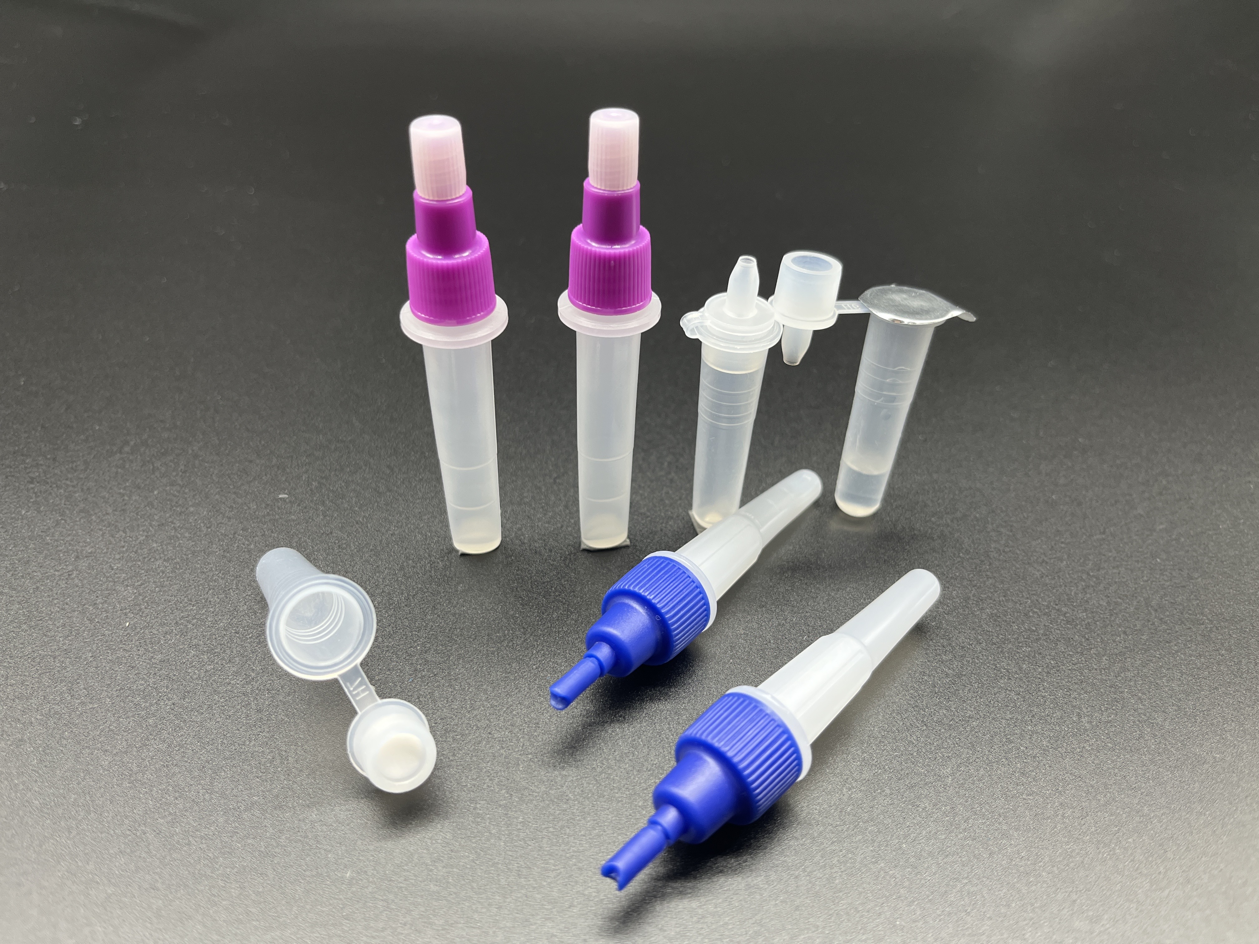 Single ear antigen tube automatic filling and sealing machine Antigen reagent filling Aluminum film sealing CRP tube filling