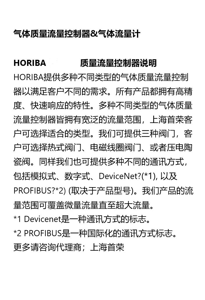 HORIBA/Horiba SEC-N112MGM Thermal Gas Mass Flow Controller