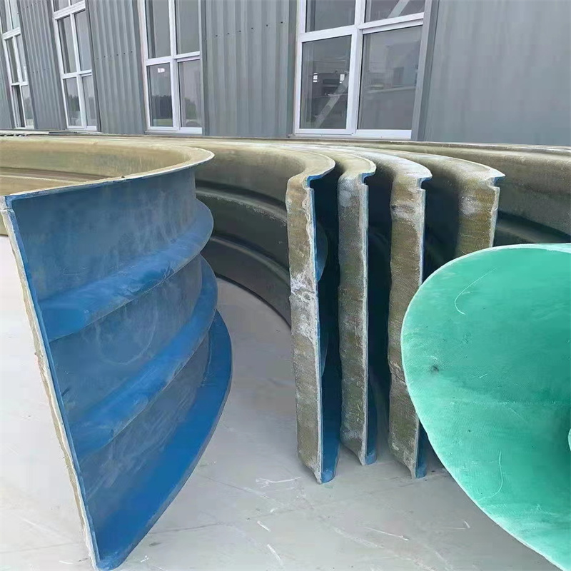 Shunfei fiberglass sewage tank arch shaped curved cover plate, waste gas collection hood, aerobic tank cover plate, anti-corrosion, aesthetic, and thermal insulation