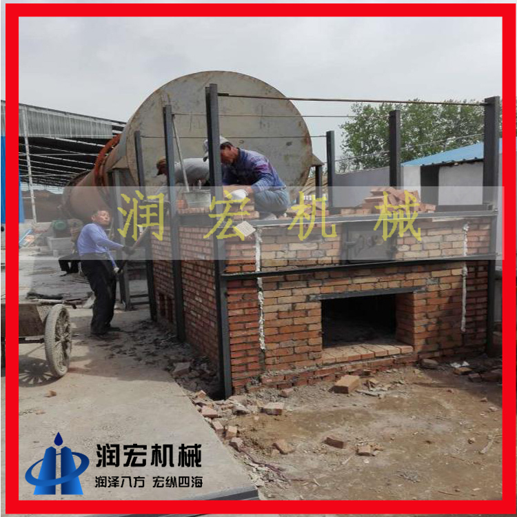 The continuous rotary stainless steel drying equipment of Runhong Company's medicinal material dryer has good cost-effectiveness