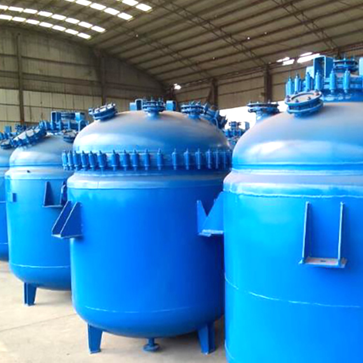 Glass lined reaction kettle 200L chemical material mixing and processing can be customized by Beiteng Machinery