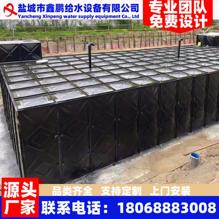 鑫鹏BDF抗浮地埋式水箱 一体化消防供水设备泵站厂家 免费勘察