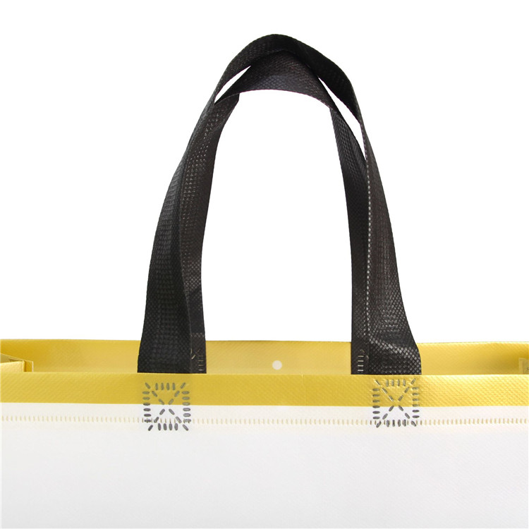 Hongtao Packaging Production Blank, Simple, Fashionable, Non woven Bags, Atmospheric, Clean, Portable Advertising Handbags