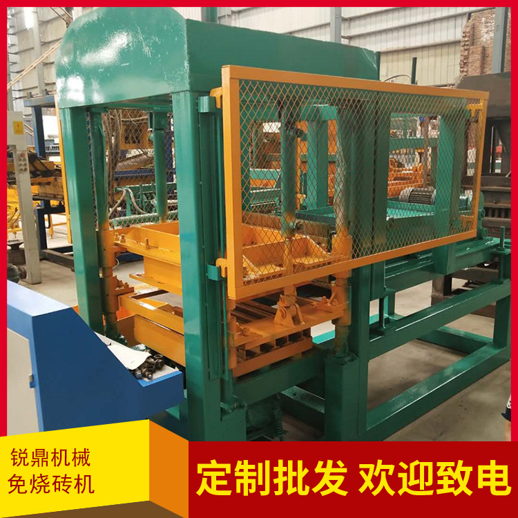 Multi functional hydraulic unburned brick machine bread brick Netherlands brick tactile paving brick equipment Ruiding machinery