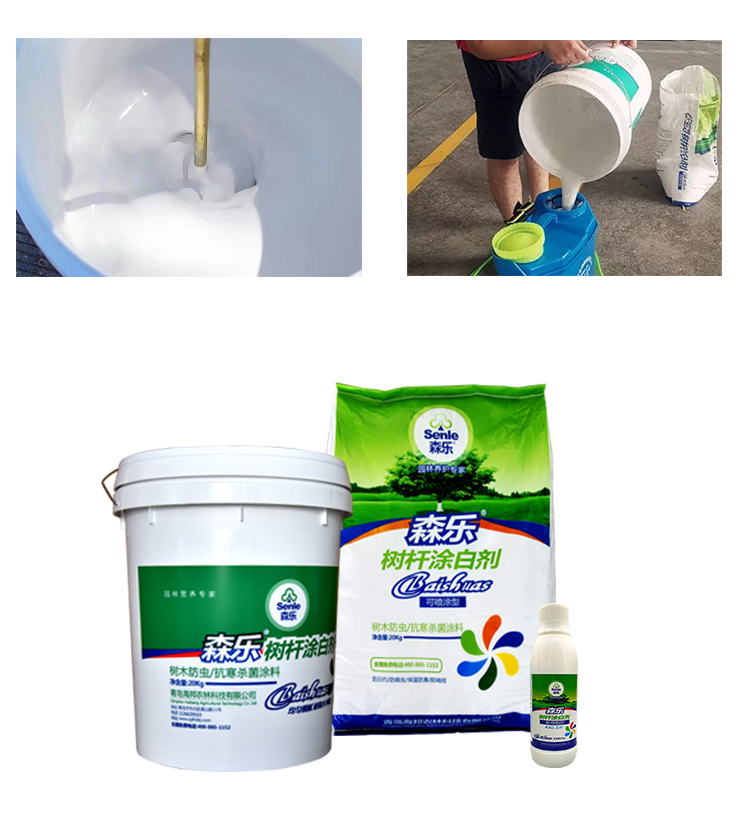 Purchasing technology of tree whitening agent 20kg bag cold resistant, bactericidal and white Antifreeze valid for 8-10 months