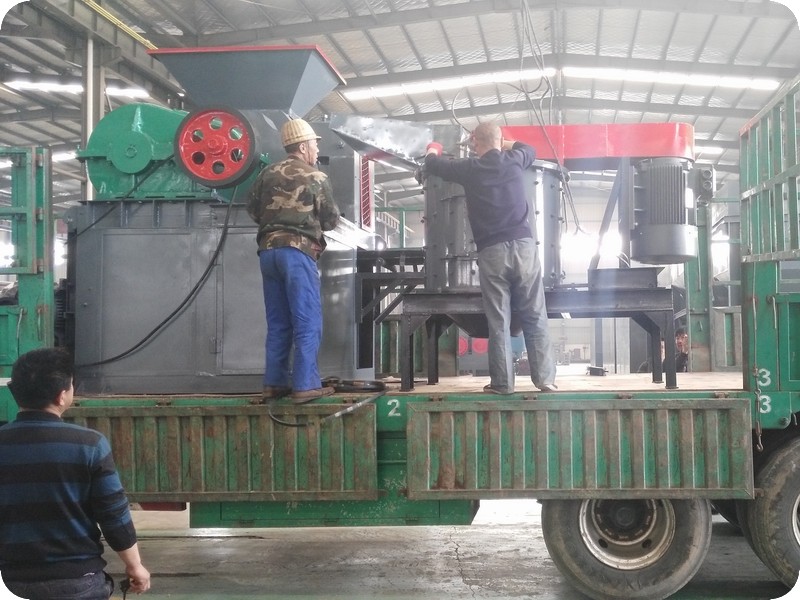 Kaolin rare earth ball making machine, four roll extrusion ball pressing machine, dry powder and egg pressing machine