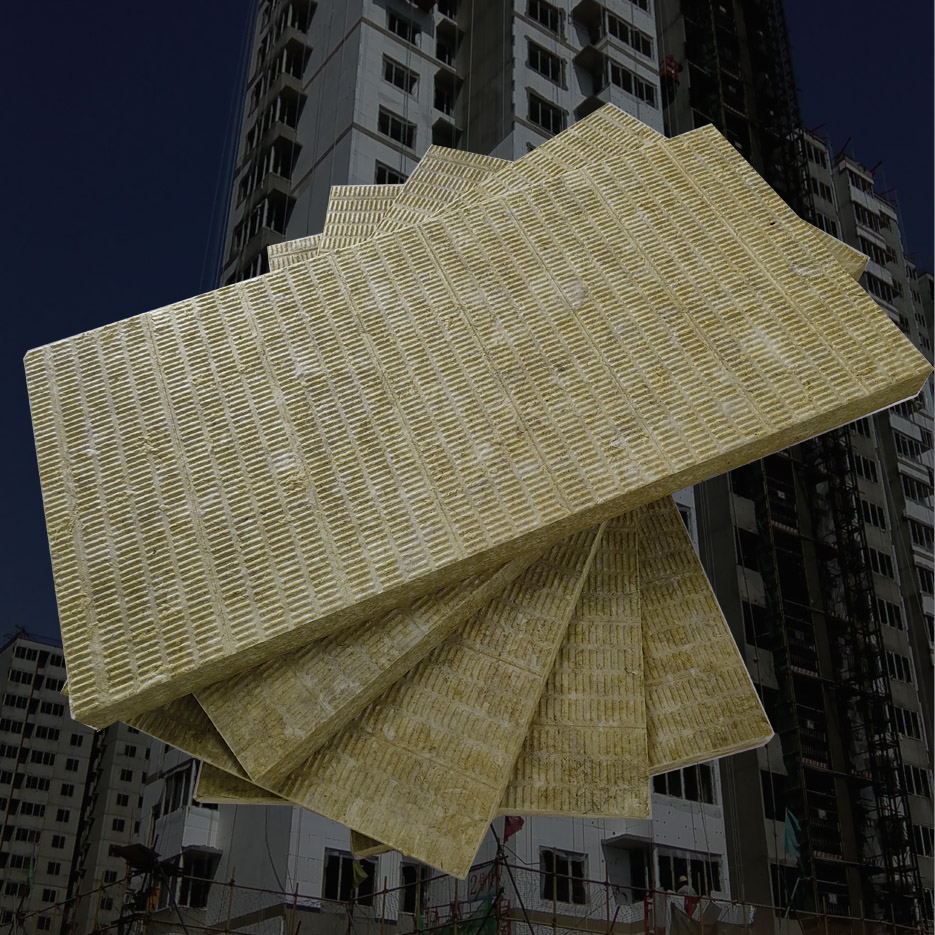 A professional manufacturer of Qigong insulation rock wool board. Customized thickness of 5-10cm for building exterior wall insulation boards