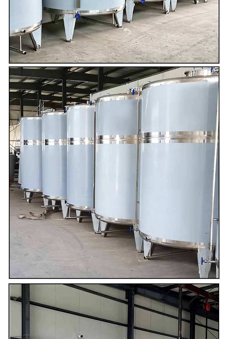 Manufacturer of 3-ton stainless steel oil storage tank, palm oil and sesame oil storage tank, food grade 304 storage tank