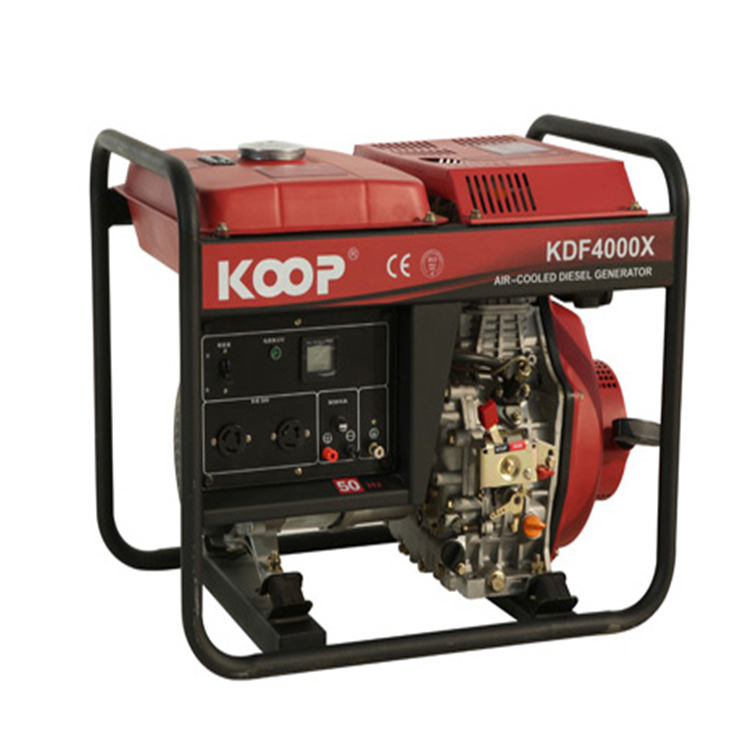 KDF11500XE Popular Science Diesel Generator Set 9KW Single Phase Electric Start KOOP