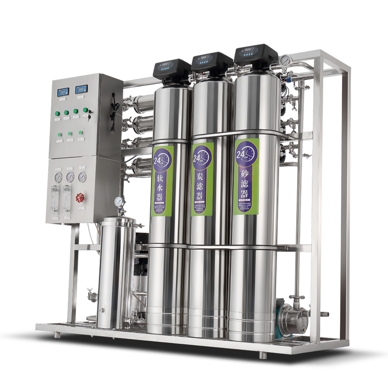 Shizhou Water Treatment Equipment Industrial Commercial Single Stage Double Stage Purified Water Treatment RO Reverse Osmosis Equipment