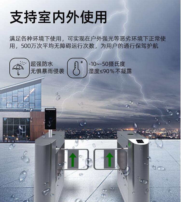 AS visitor quick access door, quick tapping swing gate, integrated lobby immersive cloud network access control