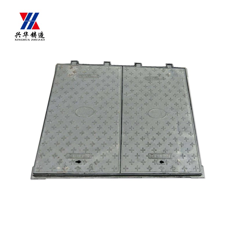 Ductile iron square manhole cover, cast iron square manhole cover, fire protection, power, sewage, heavy duty, and light duty manhole cover