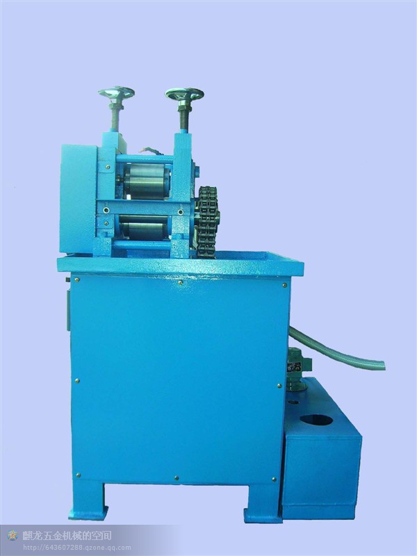 Supply of stainless steel semicircular flattening machine for wire reels without receiving devices