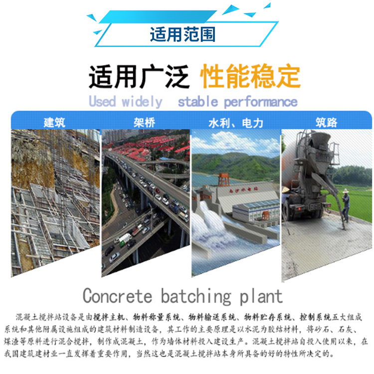 HZS25 Concrete Mixing Station Small Mortar Mixing Equipment Cement Stable Mixing Station Ruiding Machinery