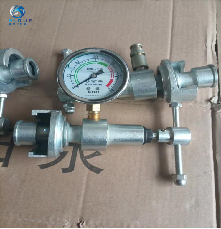 Single pillar dynamometer Unico SY60B mining working resistance boosting pressure gauge