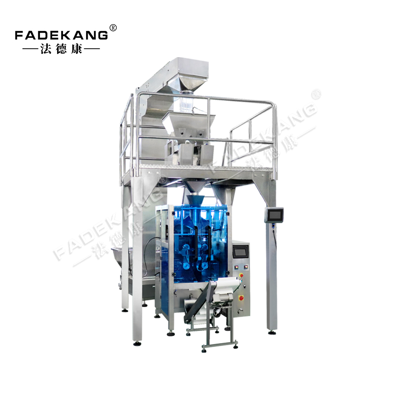 Electronic combined scale automatic packaging machine Aquarium fish feed self supporting zipper bag weighing, measuring and sealing machine