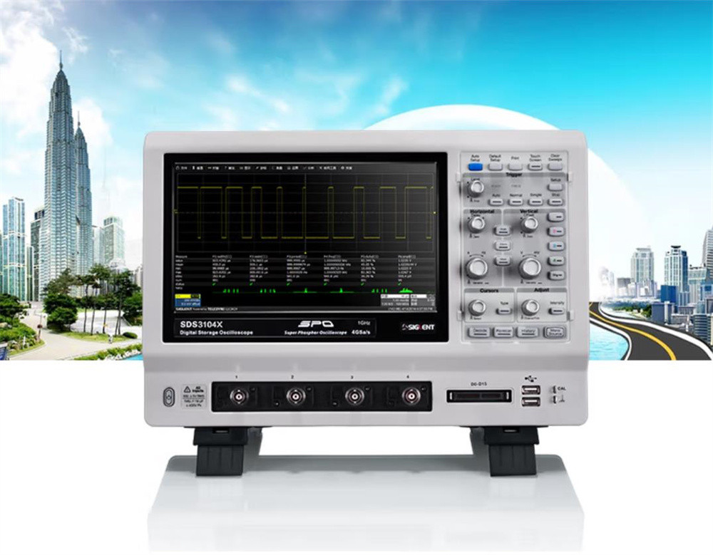 Dingyang SDS3104X 1GHz bandwidth four channel sampling rate 4GSa/s digital intelligent oscilloscope storage 20M