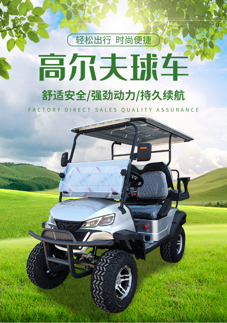 Foreign trade version electric golf cart sightseeing car original Curtis Curtis controller KDS motor from the United States