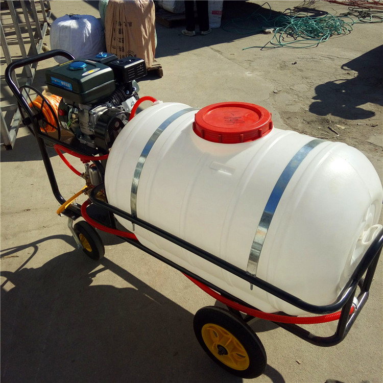 Electric manual sprayer Long range gasoline sprayer Cart type high-pressure spray