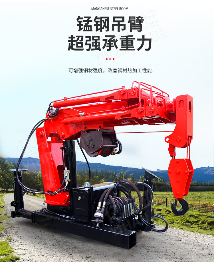 Truck modification with truck mounted crane supports customization without affecting vehicle review