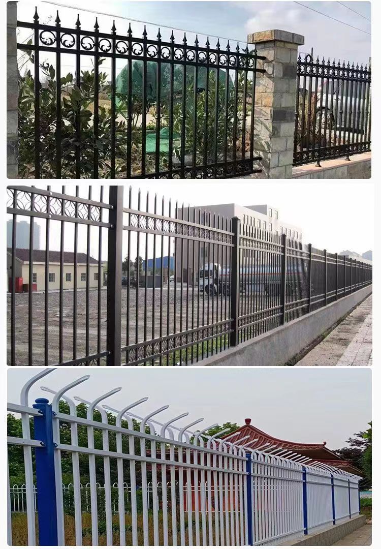 Manufacturer of zinc steel protective mesh, PVC fence, iron isolation mesh for outdoor courtyards of residential schools, villas, and fences