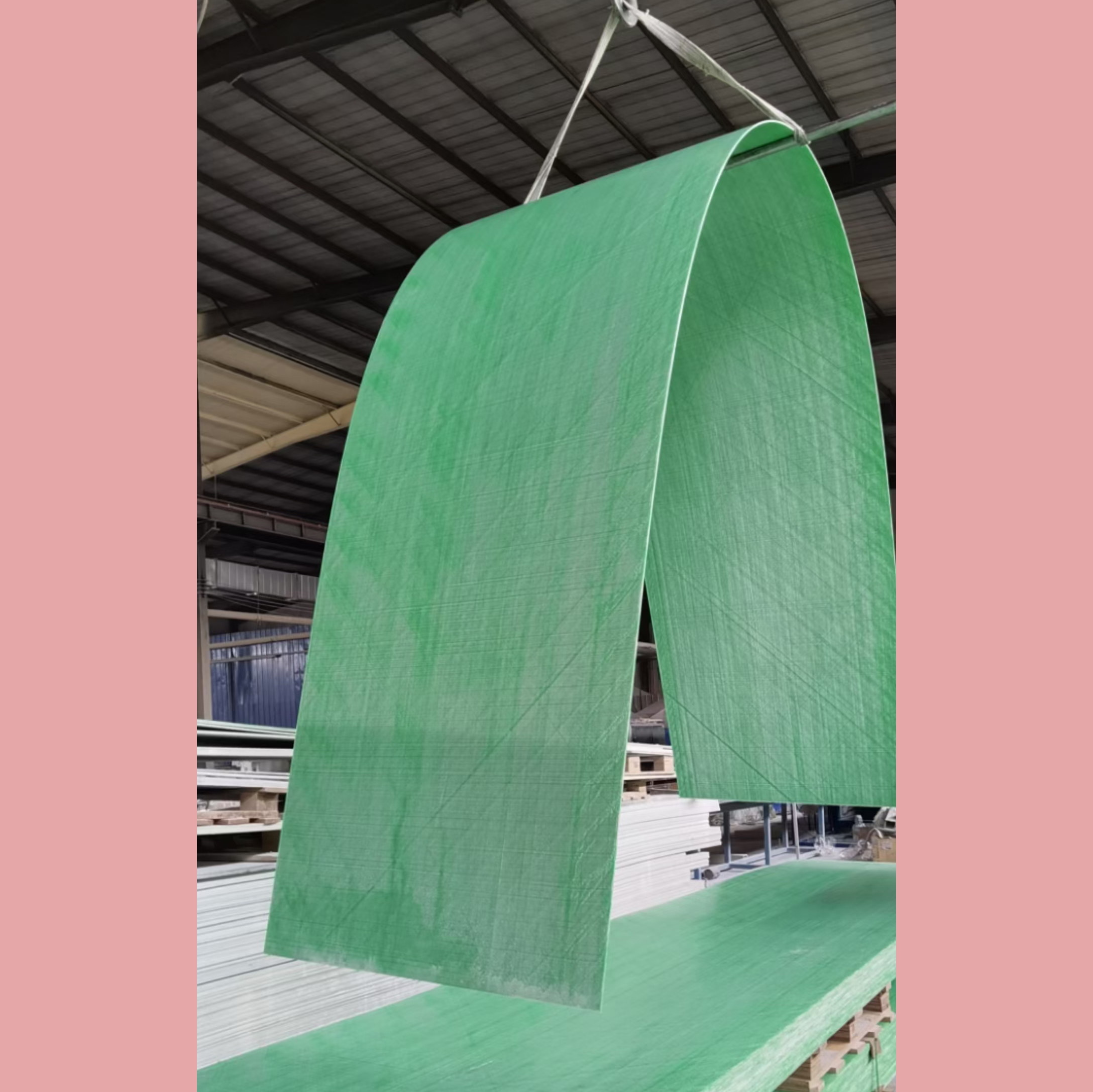 Fiberglass extruded flat plate with multifunctional thickness of 1-20mm, acid, alkali, corrosion, and waterproof. The color can be customized