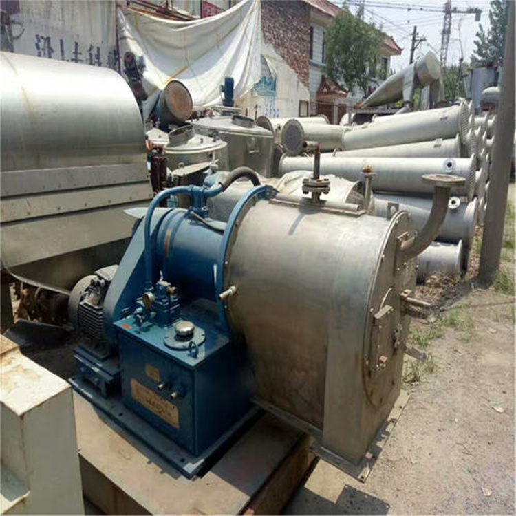 Used bipolar piston push centrifuge HR500 fully automatic horizontal solid-liquid separation equipment