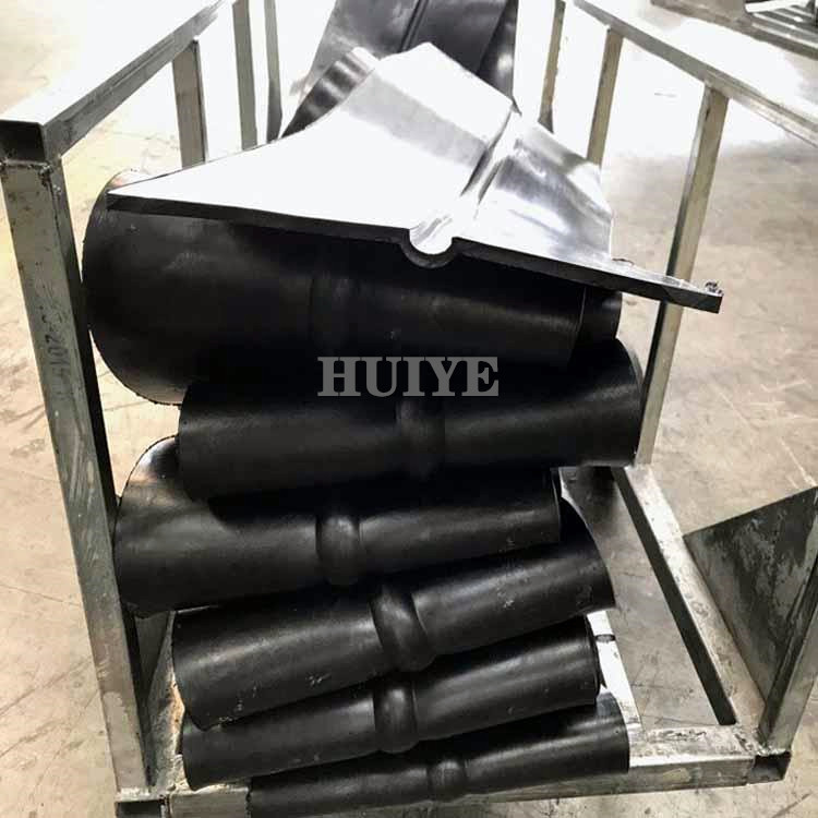 Manufacturer of Huiye 651 medium buried back sticker with detachable U-shaped steel edge high elastic rubber waterstop