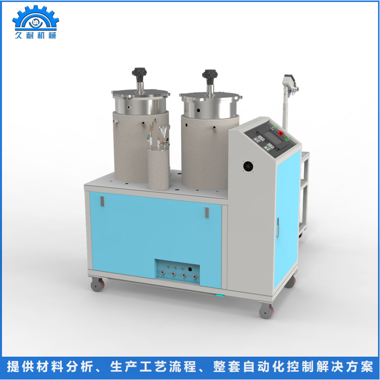 Jiunai Machinery Customized Composite Material Two component Polyurethane Extrusion Process Injection Machine