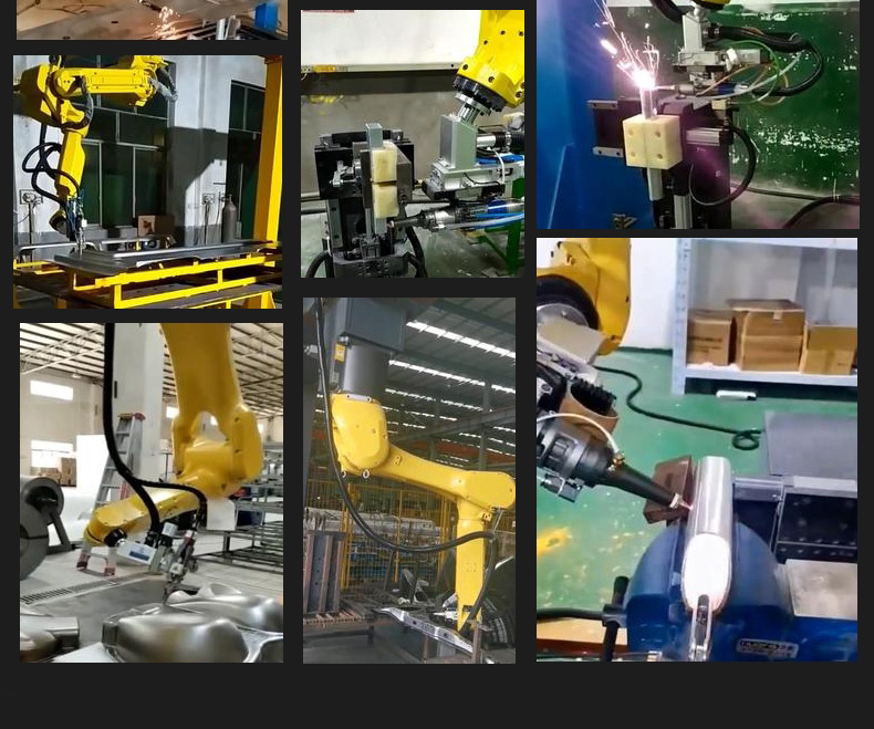 3D laser welding robot robotic arm argon arc welding automatic programming fully CNC robot cutting machine