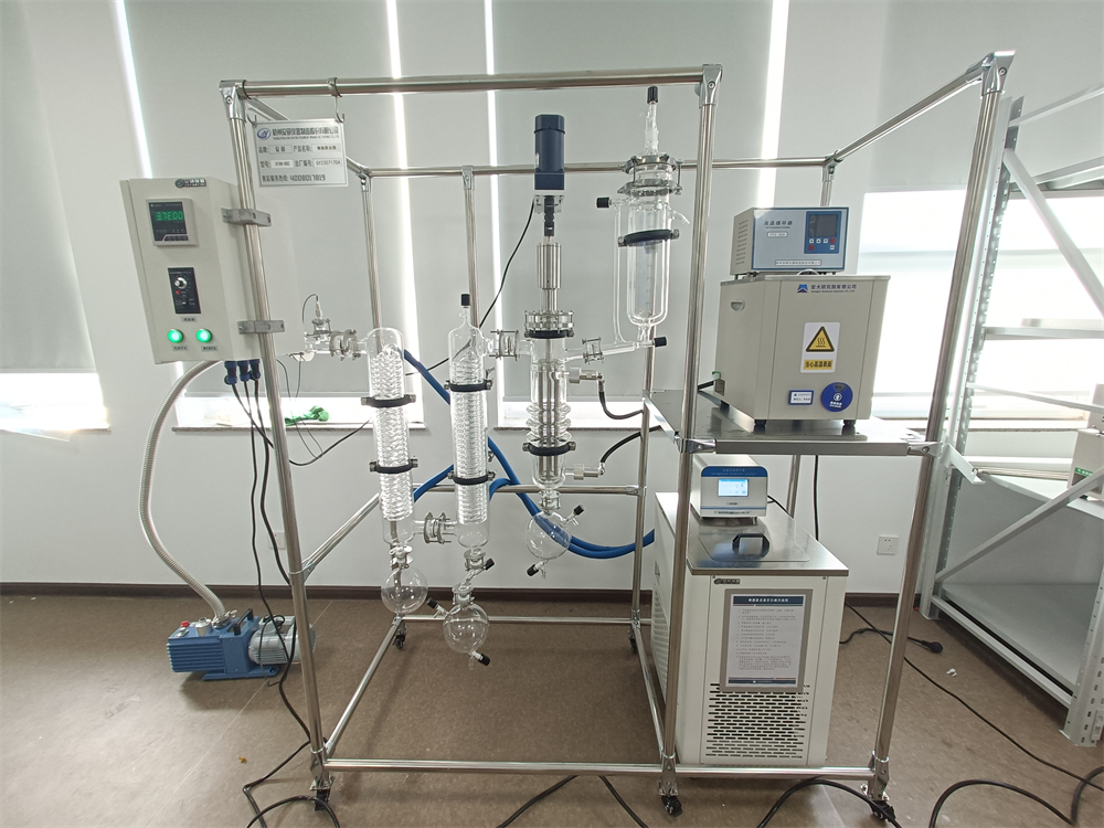 伍跃仪器 抗生素 维生素有机化学物质的生产与研发专用 薄膜蒸发器