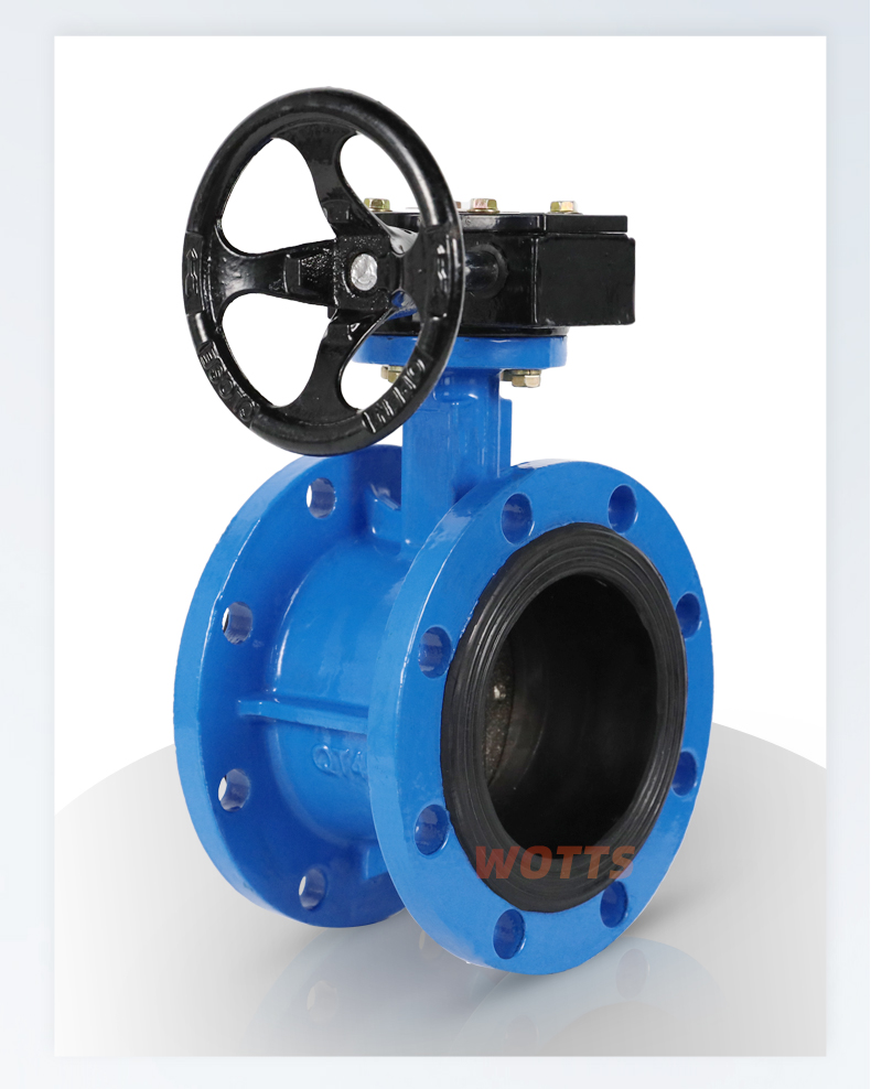 Midline flange butterfly valve D341X large diameter water conservancy and hydropower pipeline network soft sealing excellent work