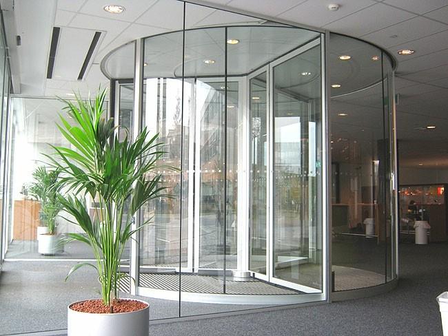 Mall specific crystal automatic revolving door - Ruijing - hotel specific crystal door