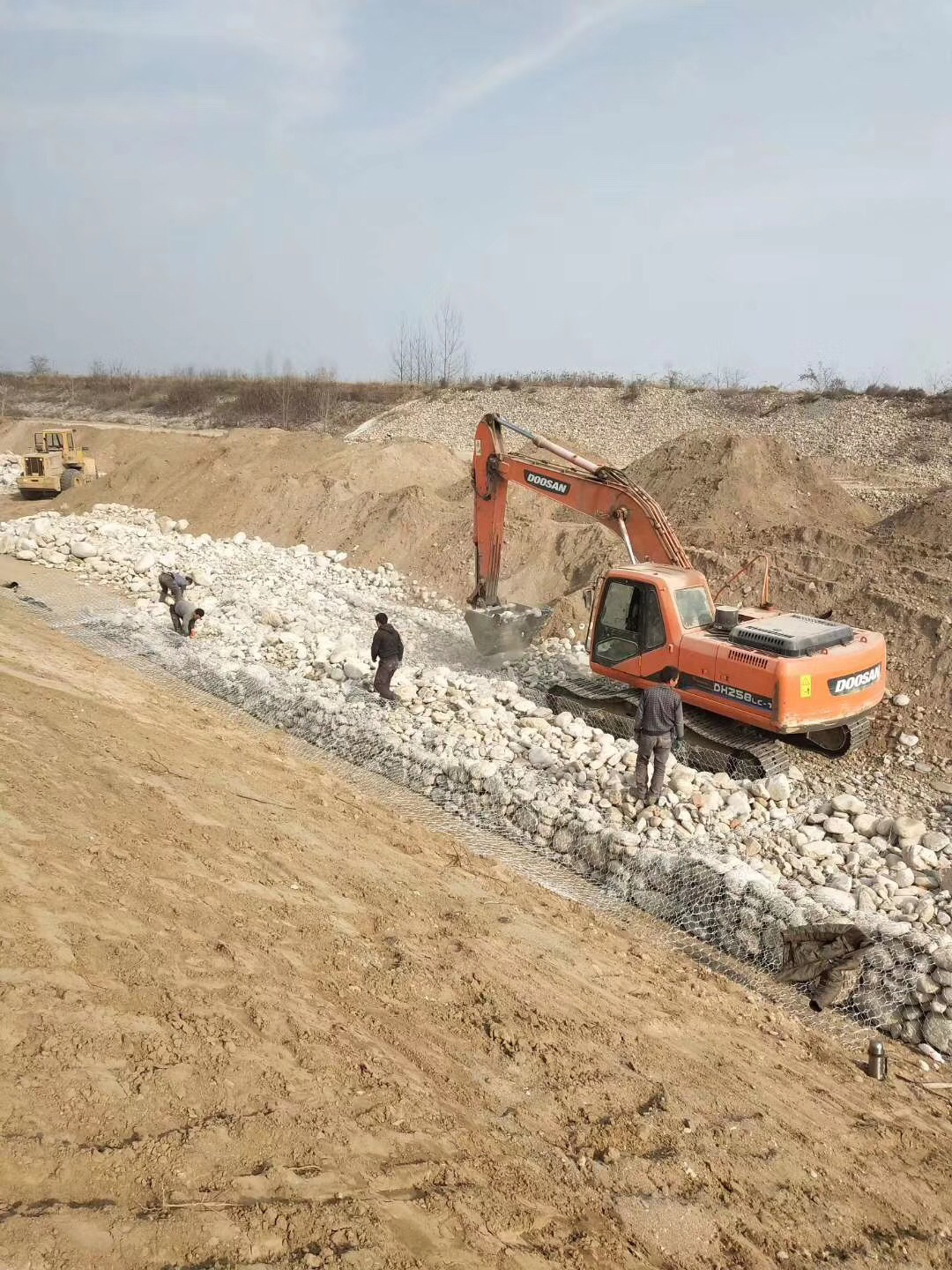 River slope protection, mesh, mesh, mat, Renault Gabion mesh, zinc aluminum alloy, Gorfan embankment protection