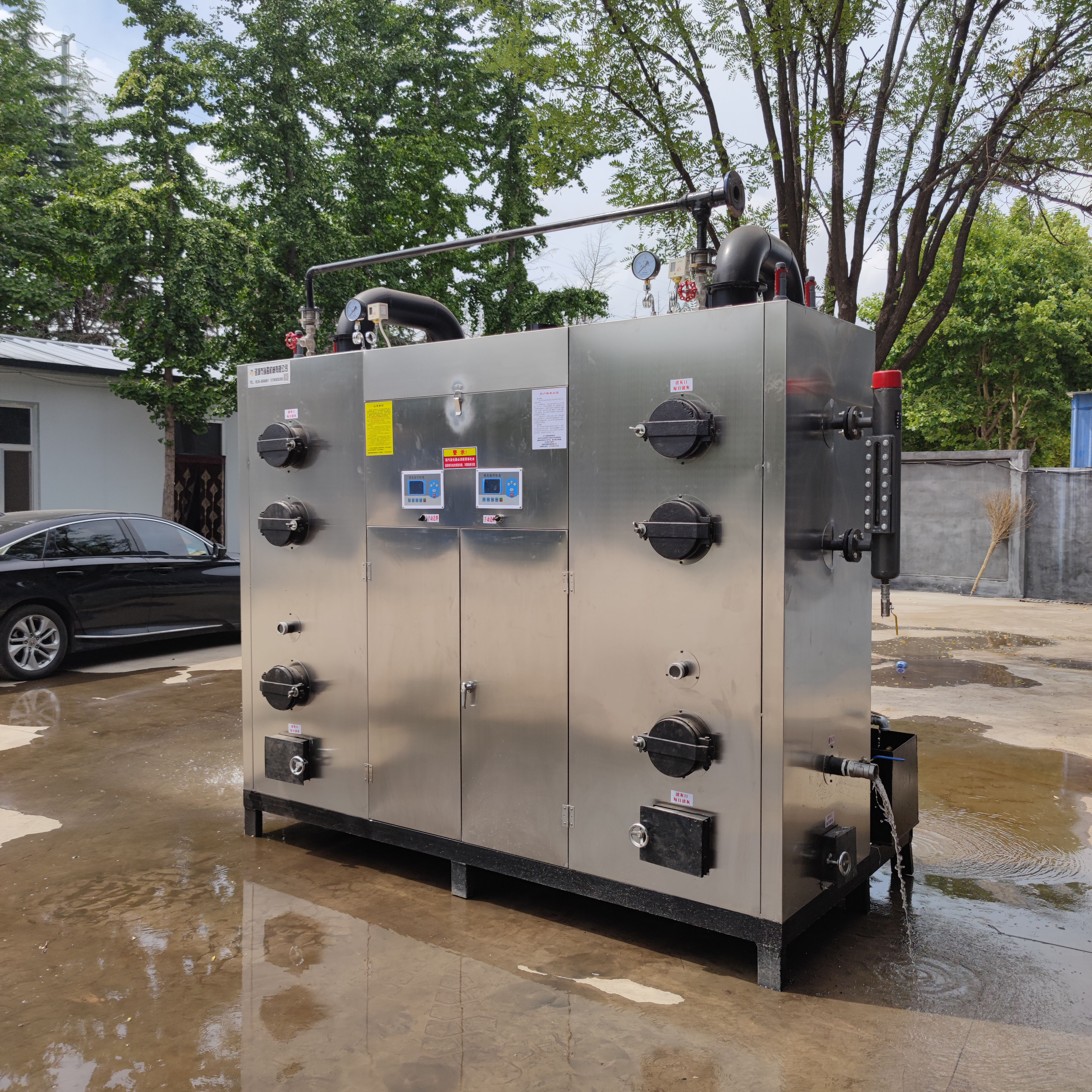 Shuangpin Biomass Particle Steam Generator 600 Steam Boiler Environmentally Friendly, Efficient, and Low Cost