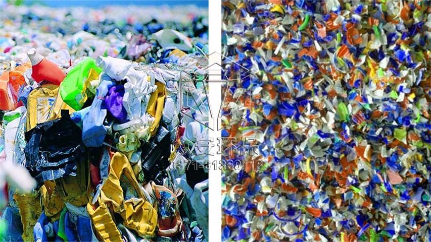 Leather fabric scraps, household waste, RDF, plastic dual axis and single axis fine shredders are evenly crushed