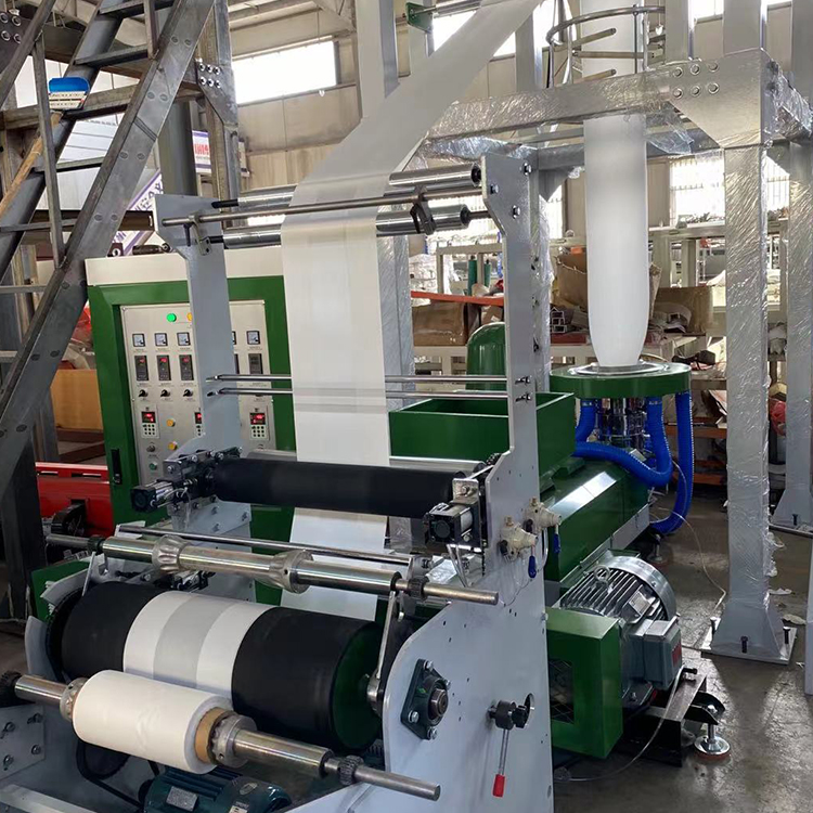 Tongzhuo Mechanical Three Layer Co extrusion Rotating Machine Head Blowing Film Unit Suitable for Continuous Rolling of Aquatic Bag Film