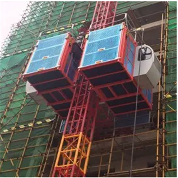 Hualitong construction site construction elevator rental high-rise building elevator rental high-altitude operation