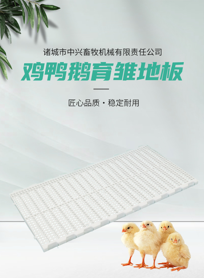 Circular hole brood manure leakage net bed chicken seedling brood manure leakage plate plastic chicken manure plate