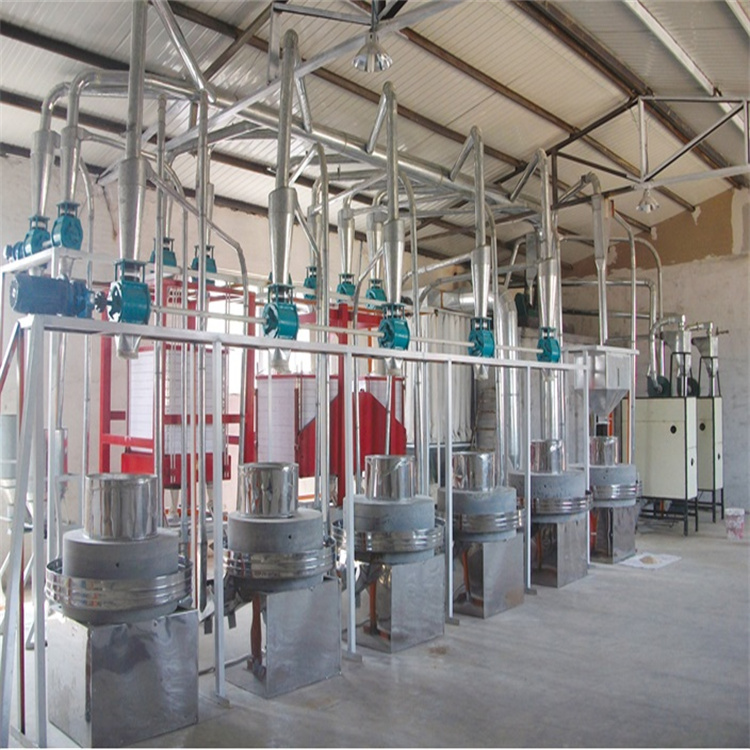 500 ton flour processing equipment, complete set of flour machinery equipment, Zhongrui grain and oil wheat flour machine