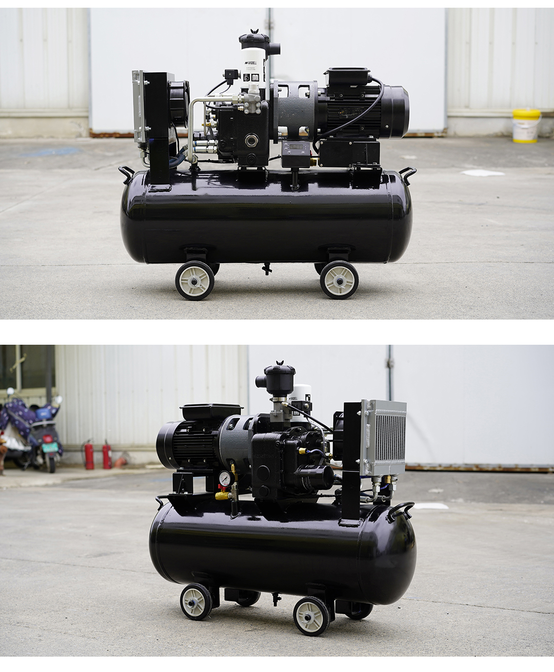 Yongbang WMS-2.2 Small Air Compressor Household 220v Integrated Canister Factory Auto Repair Factory Special