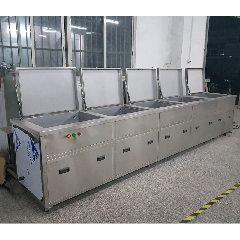 Aluminum parts fully automatic ultrasonic cleaning machine for removing oil and aluminum chips, multi-station dust removal, non-standard customization