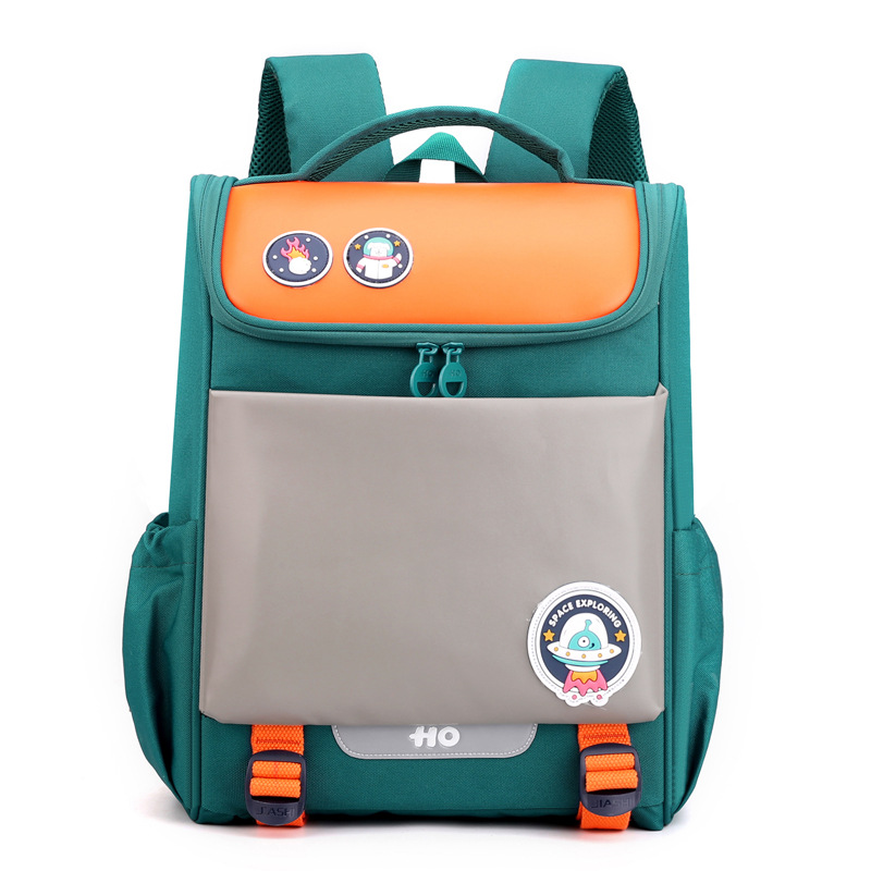 Korean version suitable for free wash backpacks for primary school students Shoulder protectors Children's backpacks Lightweight solid color primary school students' backpacks Customization